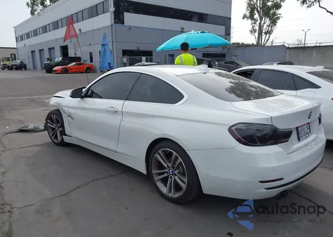 2018 BMW 430I z USA, uszkodzony, nr VIN WBA4W3C55JAF91480